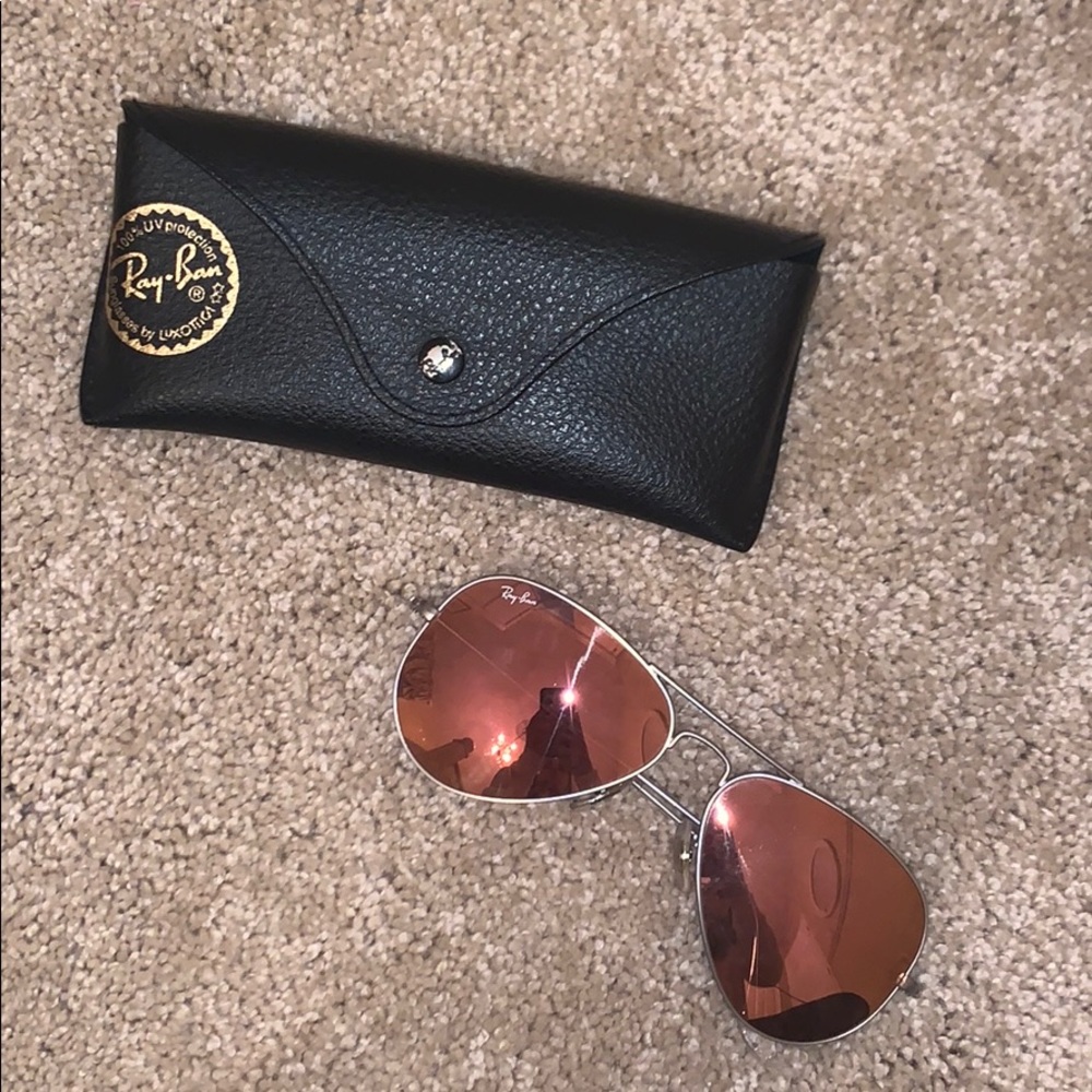 Pink ray bans
